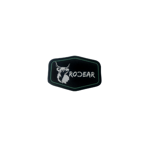 Patch Logo Classique Noir et Turquoise image 0