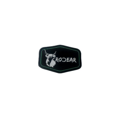 Patch Logo Classique Noir et Turquoise  image 0